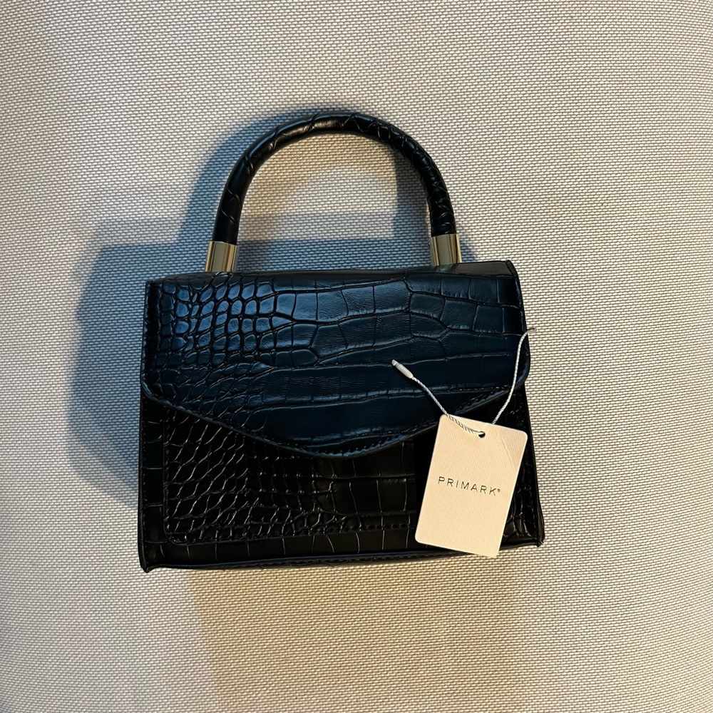 Primark Crocodile embossed faux leather mini bag